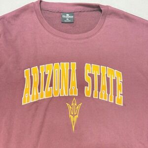 NWT Collosseum Arizona state Sun Devils crewneck sweatshirt, pullover Maroon‎ XL